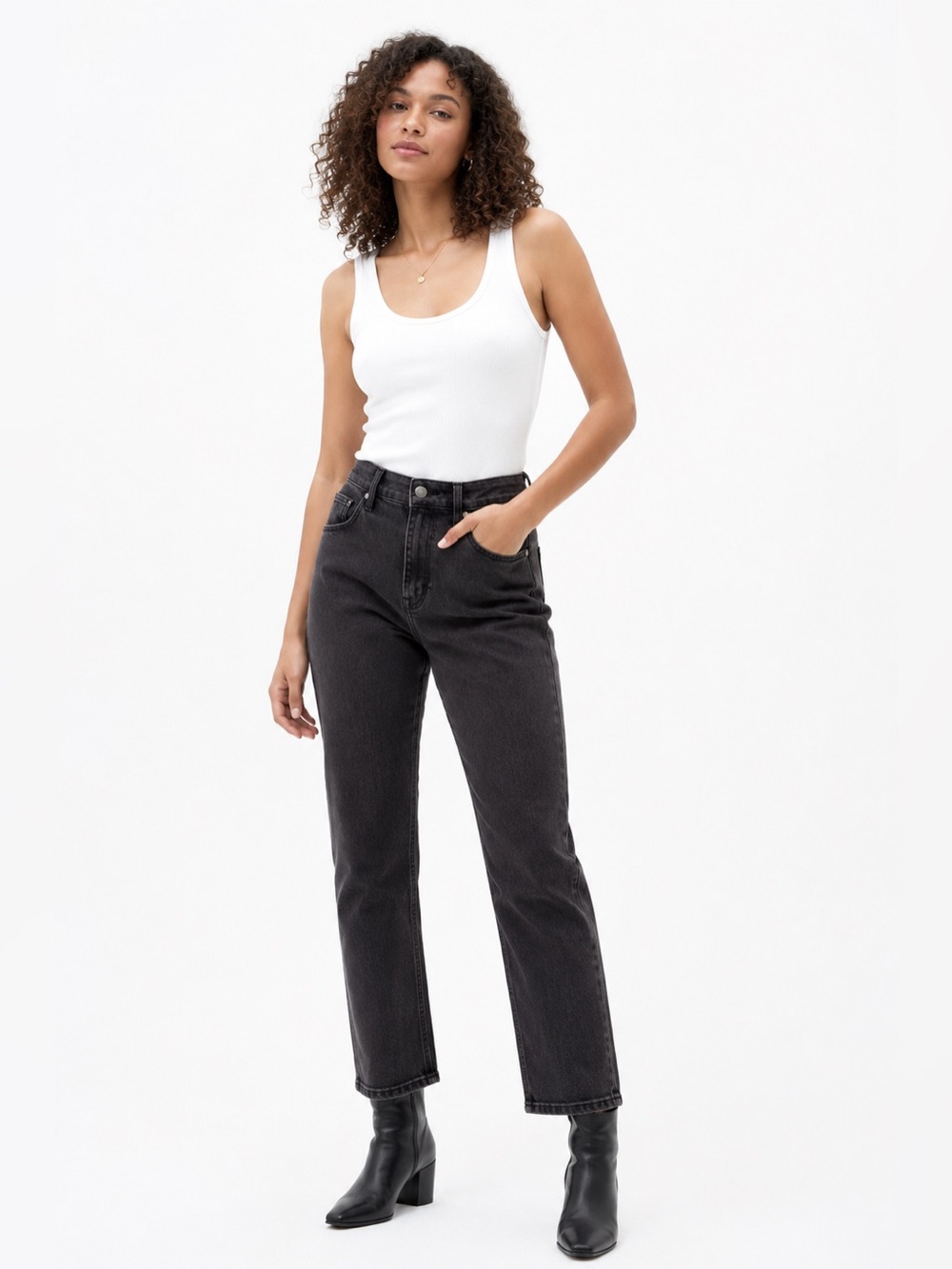 Old Navy ($55) High Rise Wow Straight Jeans